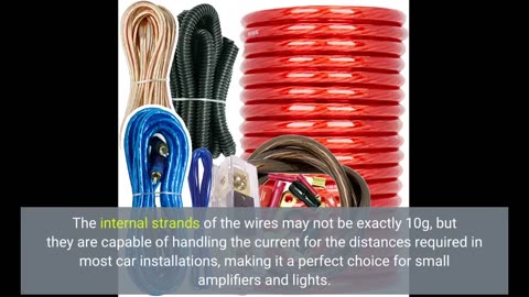10 Gauge Amp Kit #Amplifier Install Wiring Complete-Overview