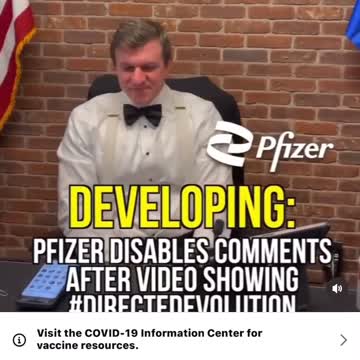 Phizer on the war path disabling comments and more censoring after being exposed