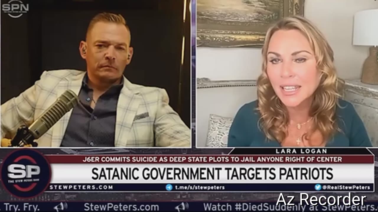 Lara Logan Powerful Interview with Stew Peter