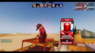 When A Hacker Plays Arsenal on Roblox