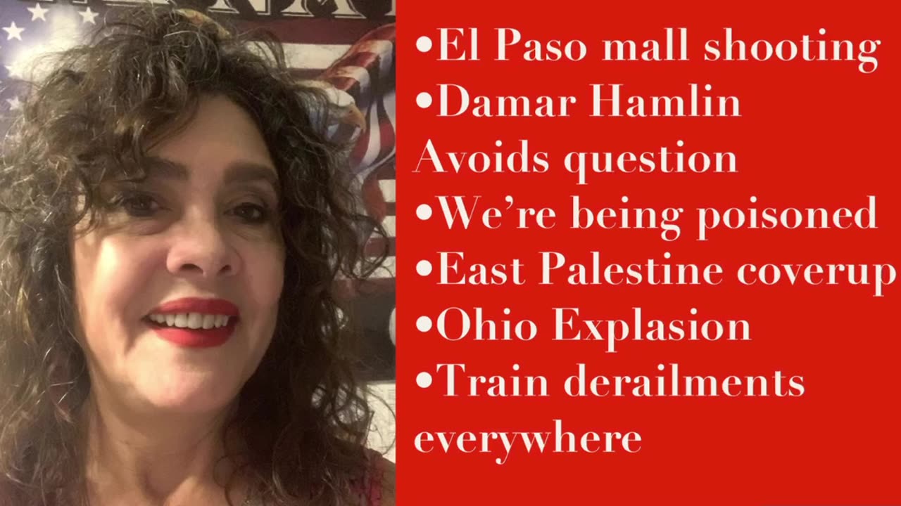 2/15/2023 Part !El Paso Shooting.Damar Hamlin Avoids questions.East Palestine Coverup. Ohio Explosion! Plans to remove James O'Keefe Backfire!