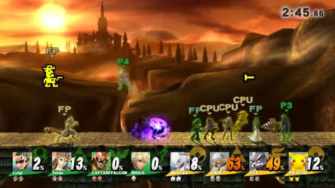Super Smash Bros 4 Wii U Battle349