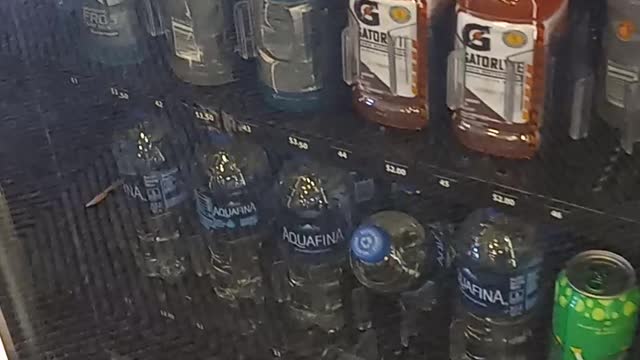 Vending machines at Exit door of Publix