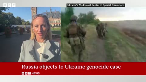 Russia 🇷🇺 object to Ukraine 🇺🇦 genocide case. BBC News