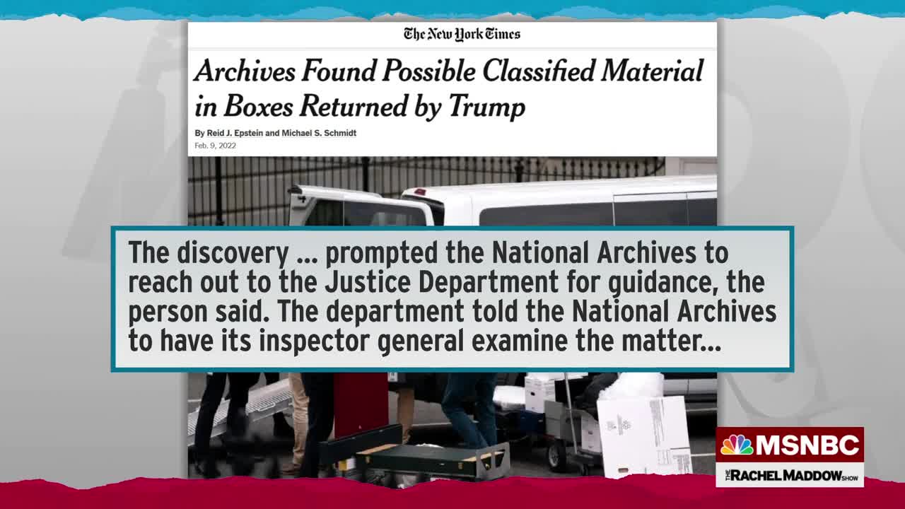 Records Retrieved From Trump By National Archives May Include Classified Material: Reports