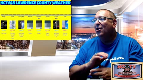 NCTV45 LAWRENCE COUNTY 45 WEATHER TUESDAY JULY 9 2024