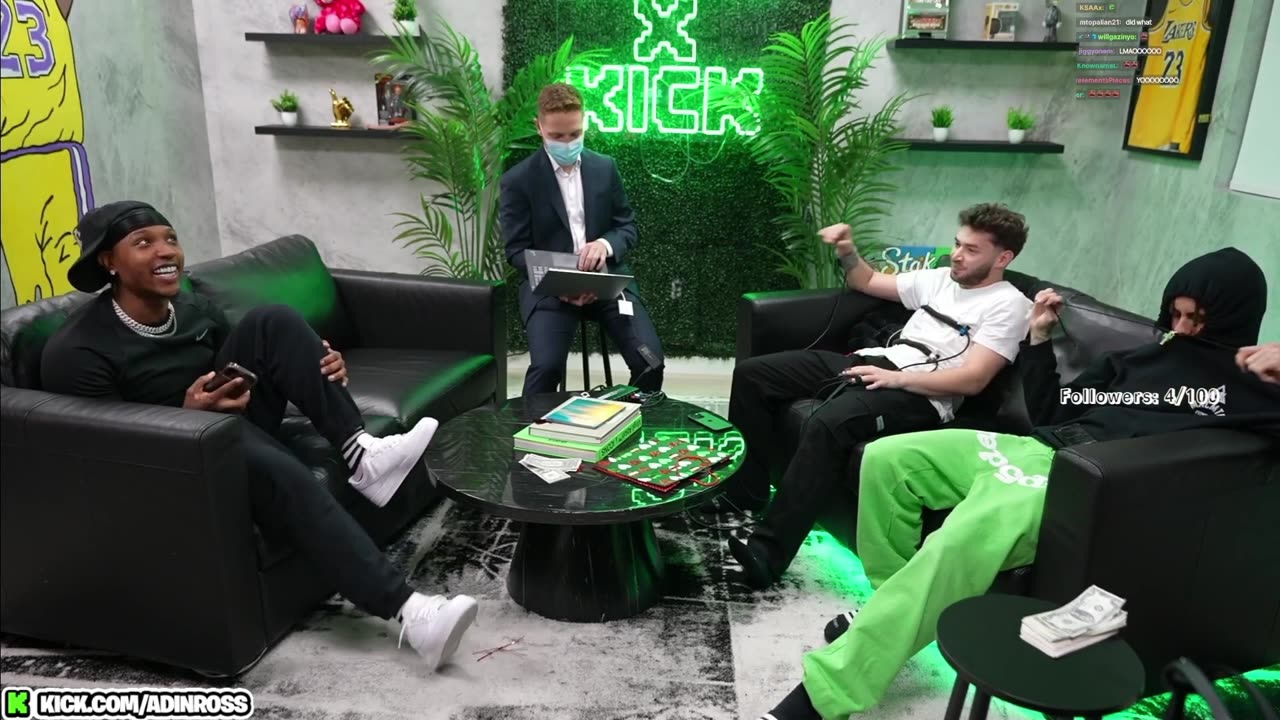 ADIN ROSS Takes LIE DETECTOR TEST Full Stream!! Ft Silky X Konvy!