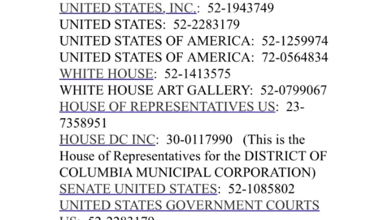 The USA Inc is a private corporation so is every court, state!