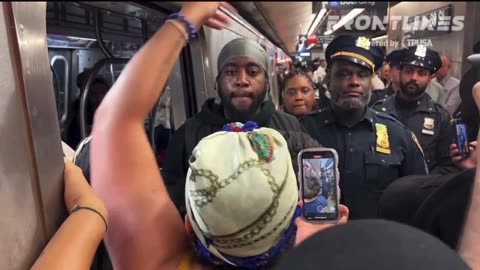 BLM TERRORISTS ATTACKING PEOPLE ON TRAINS