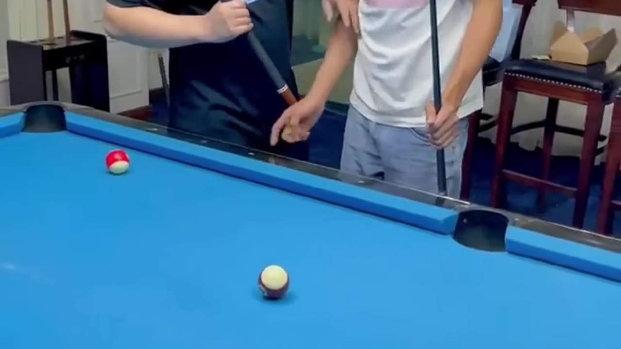 Funny pool table