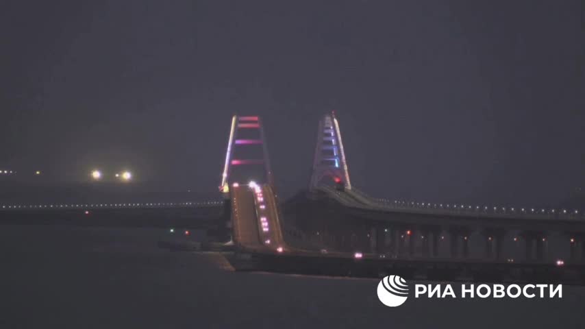 Resumed Traffic on the Kerch Bridge