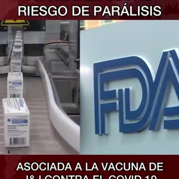 La vacuna contra el COVID de J&J esta provocando parálisis