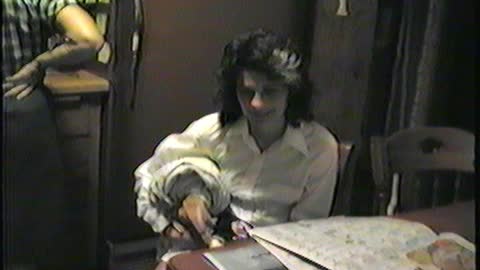 1985 Christopher and Jennifer Sword Fight