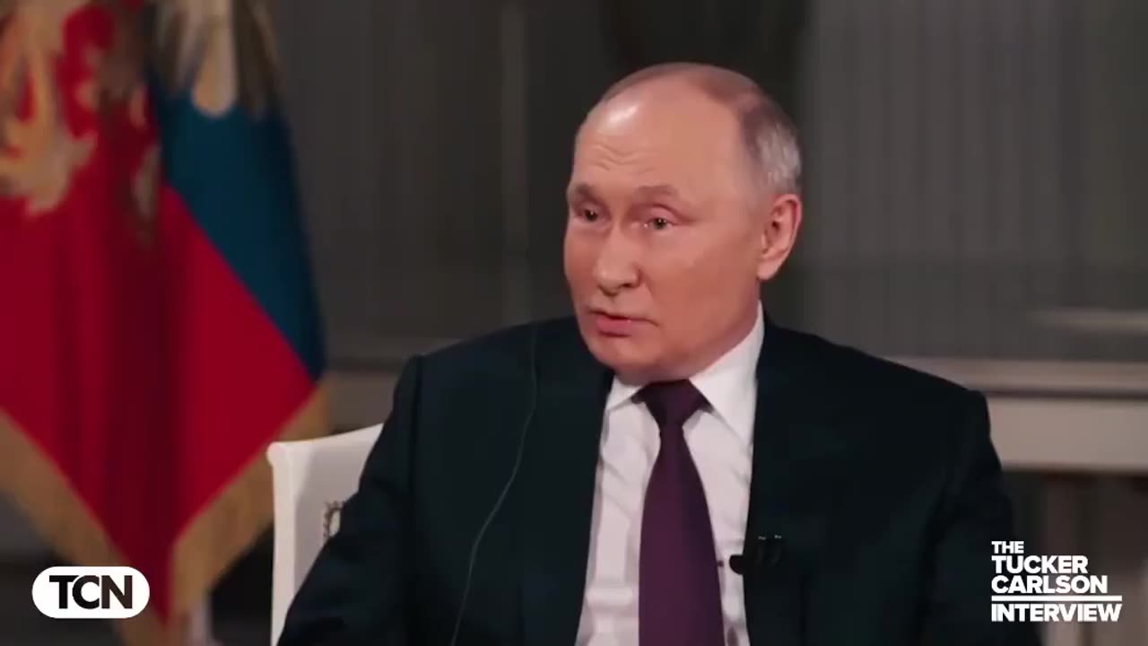 Vladimir Putin jokes that Tucker once wanted to join the CIA