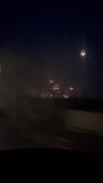 American mercenary see phosphorus on positions of the Armed Forces of Ukraine in the Konstantinovka