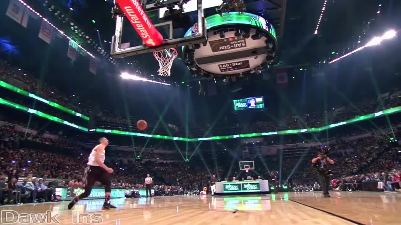 (All 2015 Sprite Slam Dunk Contest Dunks) LaVine KILLS IT!