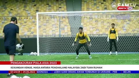 29 MEI 2022 – BERITA PAGI – PIALA ASIA ; KEKANGAN VENUE, MASA PENGHALANG MALAYSIA JADI TUAN RUMAH