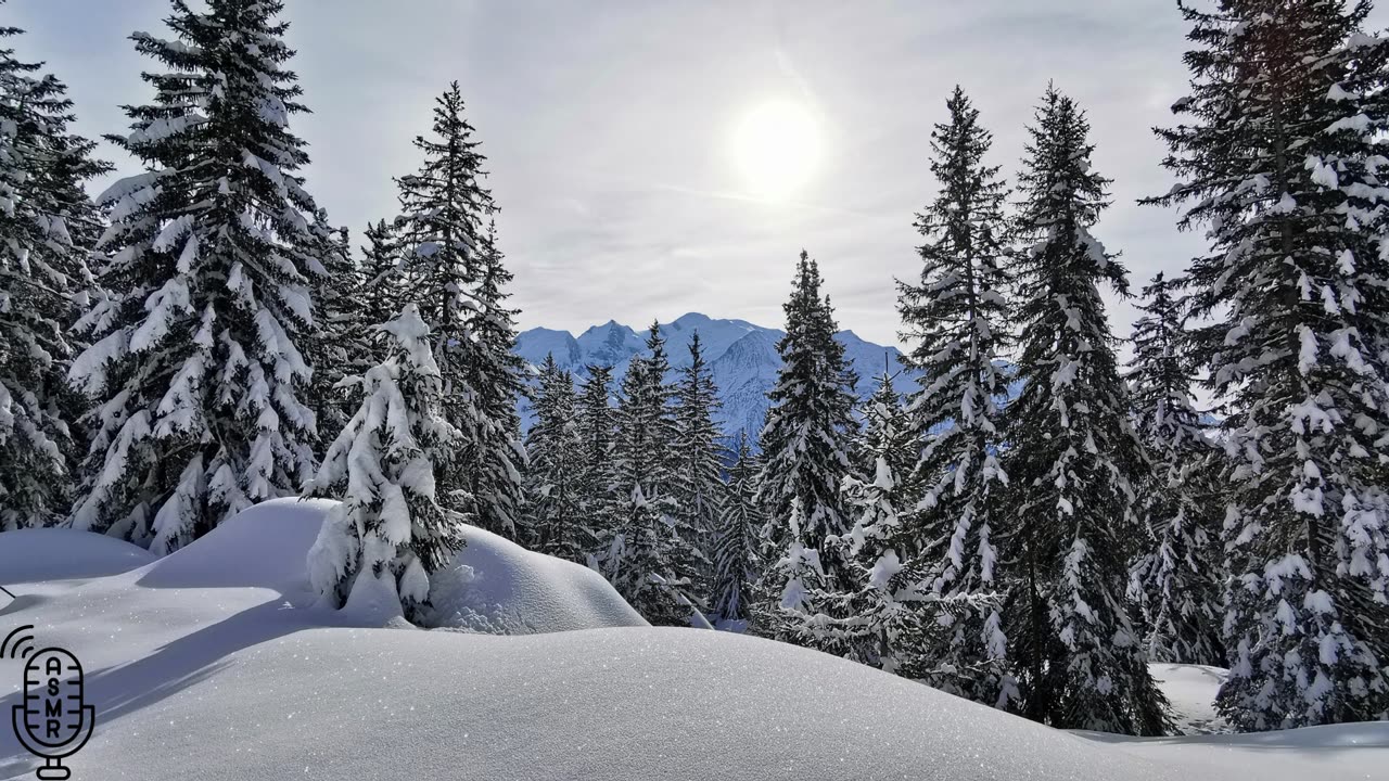 ASMR Crunchy Snow: Relaxing Winter Sounds for Sleep and Study