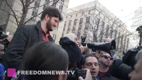 Marjorie Taylor Greene Sends Strong Message to Eric Adams at Trump Indictment Protest