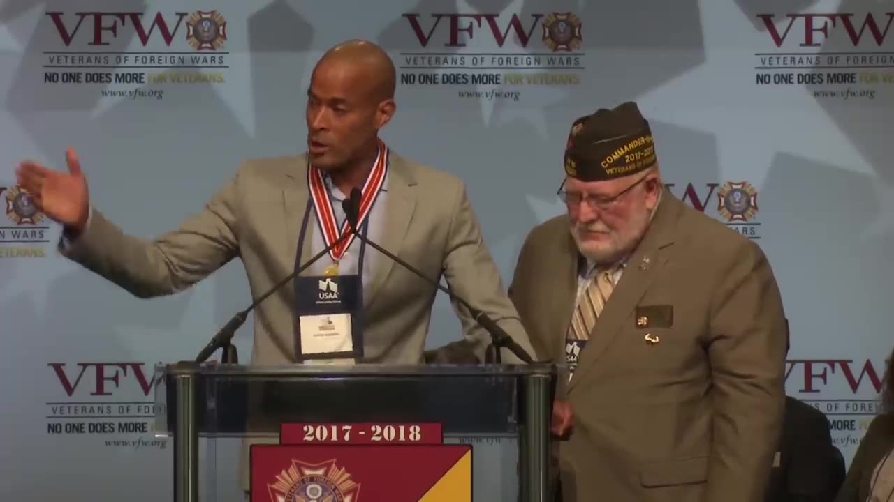 2018 VFW Americanism Award - David Goggins