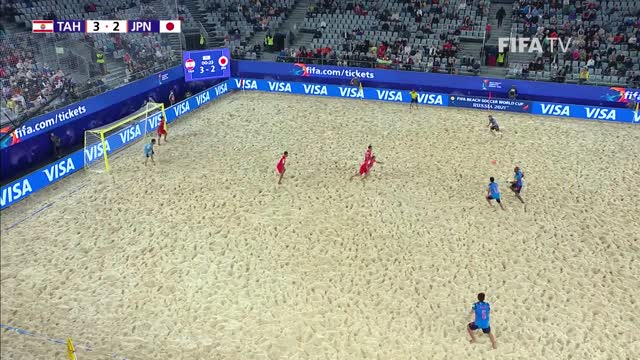 Tahiti v Japan FIFA Beach Soccer World Cup 2021 Match Highlights