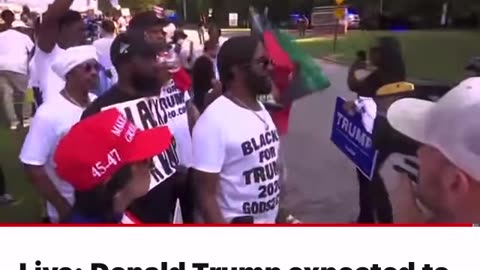 Blacks for Trump- "I don’t need to see Trump, I need to defend Trump"