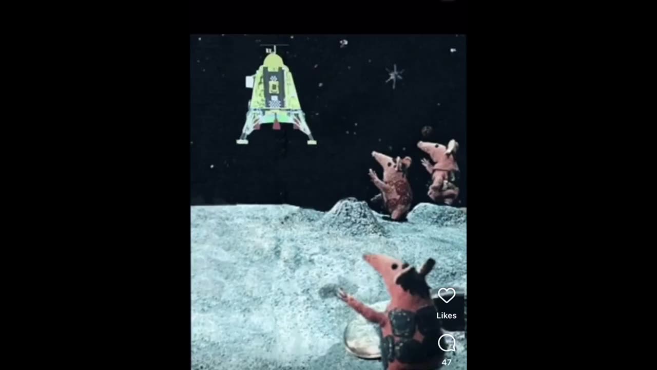 New Video Released of India's Moon Landing 👀