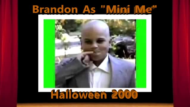 Halloween 2000 (Brandon As "Mini Me")