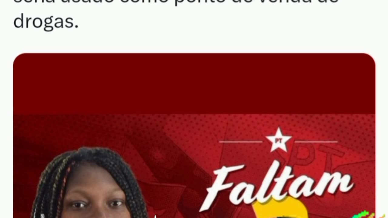 Vereadora do PT, partido dos traficantes, foi presa na Cracolândia.