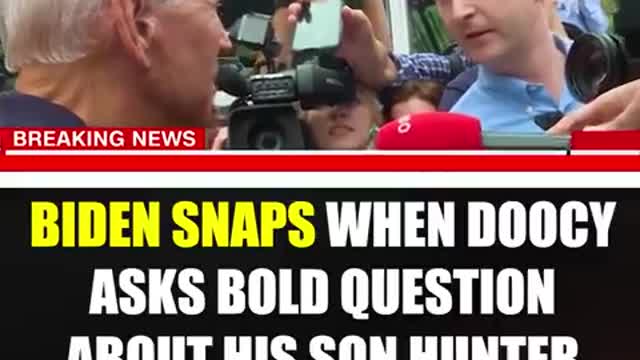 BUSTED !!! Biden gets FLUSTERED by bold question from Peter Doocy