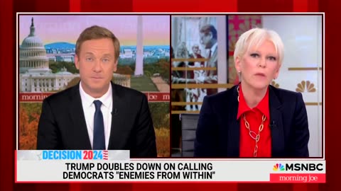 This Dipshit over at MSNBC says Donald Trump is drinking on the campaign trail…