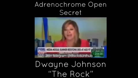 ADRENOCHROME OPEN SECRET