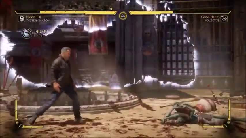 MK Fight ft. The Terminator!