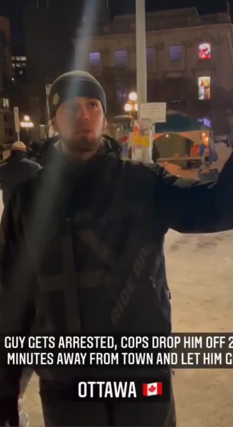 Ottawa freedom fighter tells of his fake arrest