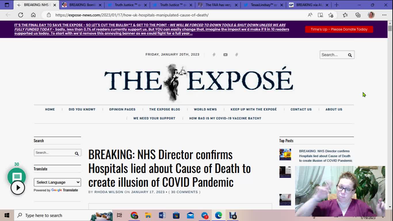 Hospitals lied, Hunter's 50k rent, ex-VP Pfizer, Dr. McCullough, FAA fudge the EKGs, 4 boosters