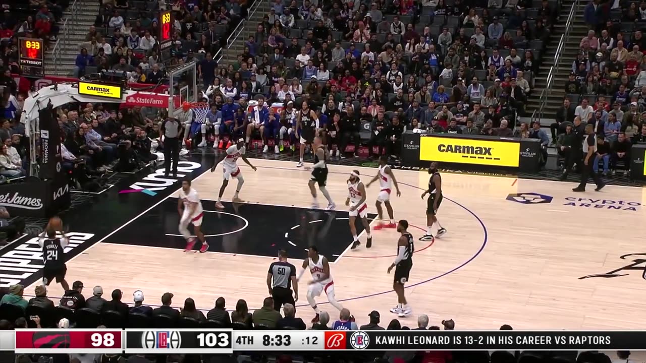 Los Angeles Clippers vs Toronto Raptors Full Game Highlights January 10, 2024