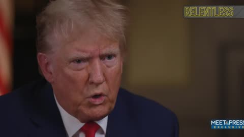 Donald Trump Shuts Down Talk He's 'Afraid to Go to Prison' in Combative NBC Interview