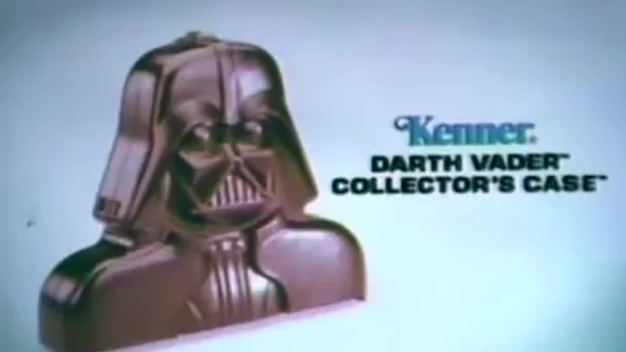 Star Wars 1978 TV Vintage Toy Commercial - Star Wars Kenner Darth Vader Collectors Case