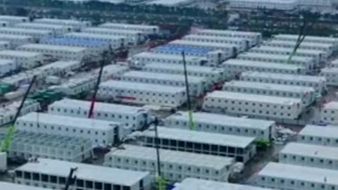 Quarantine Camp with 90,000 Isolation Pods Is Being Built in China