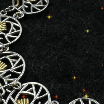 Tree of Life Bracelet with 14k Gold & Sterling Silver