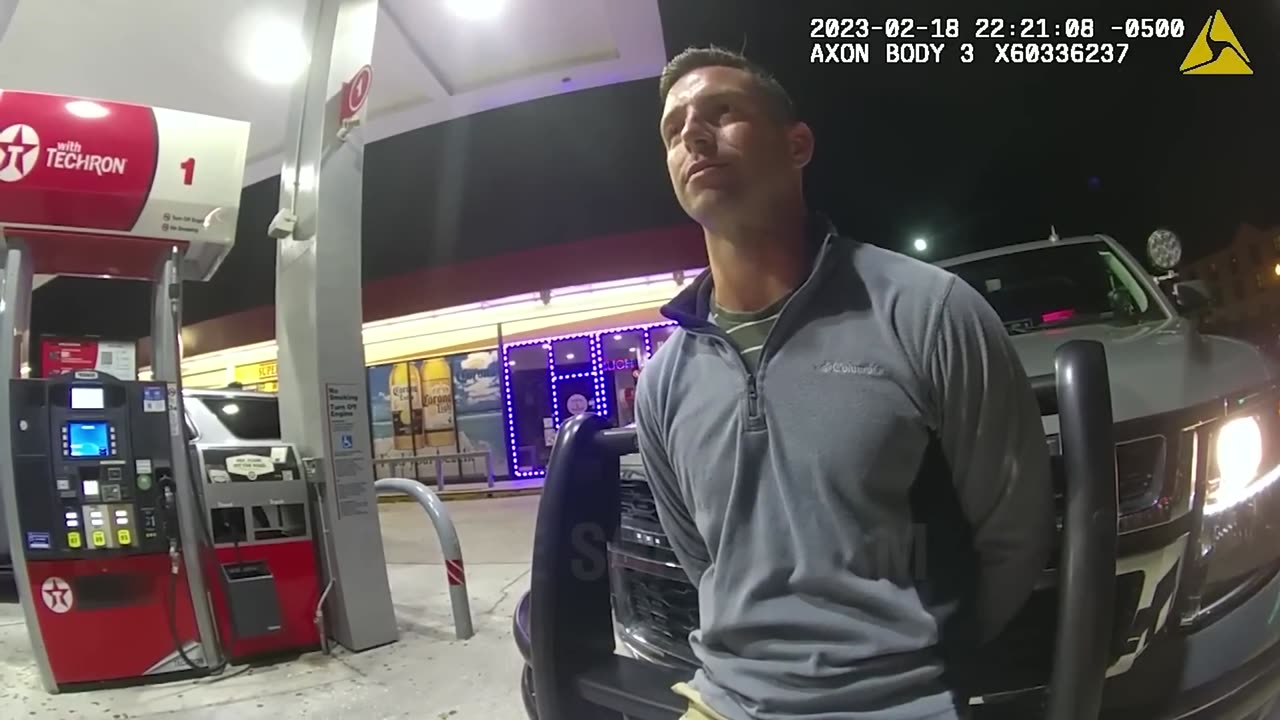 Angry Firefighter Tries Getting Out of a DUI Arrest