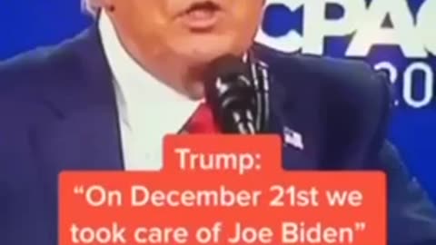 DID YOU HEAR 👂 WHAT PRESIDENT 🇺🇸TRUMP JUST SAID 🆎OUT BIDEN