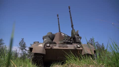 Gepard Demo and Interviews With Ukrainian AAA Unit