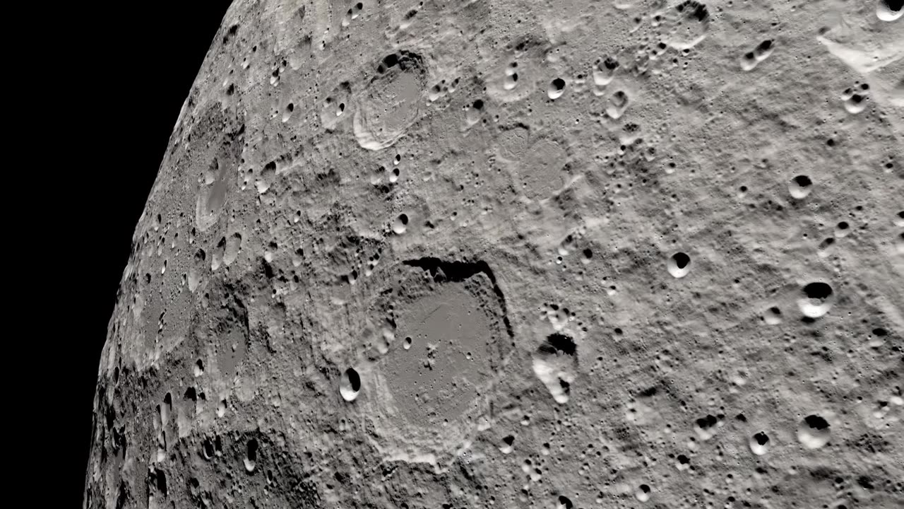 "Apollo 13 Lunar Views in Stunning 4K Resolution | Rediscovering the Moon"