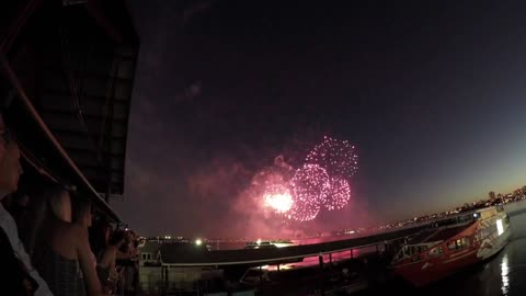 The City Of Perth Australia Day Skyworks Time-Lapse Mix945 Mix945