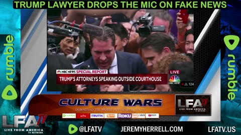 TRUMP LAWYER DROPS MIC ON MSM!