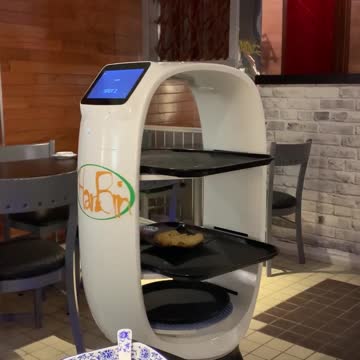 Harbin Dumpling On St-Denis Now Has A Spunky Robotic Waiter (VIDEO)