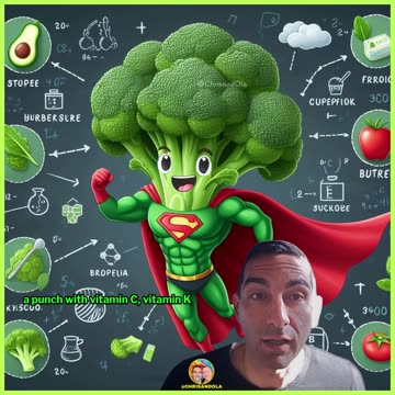 DO YOU EAT YOUR VEGGIES? Chris talks Broccoli