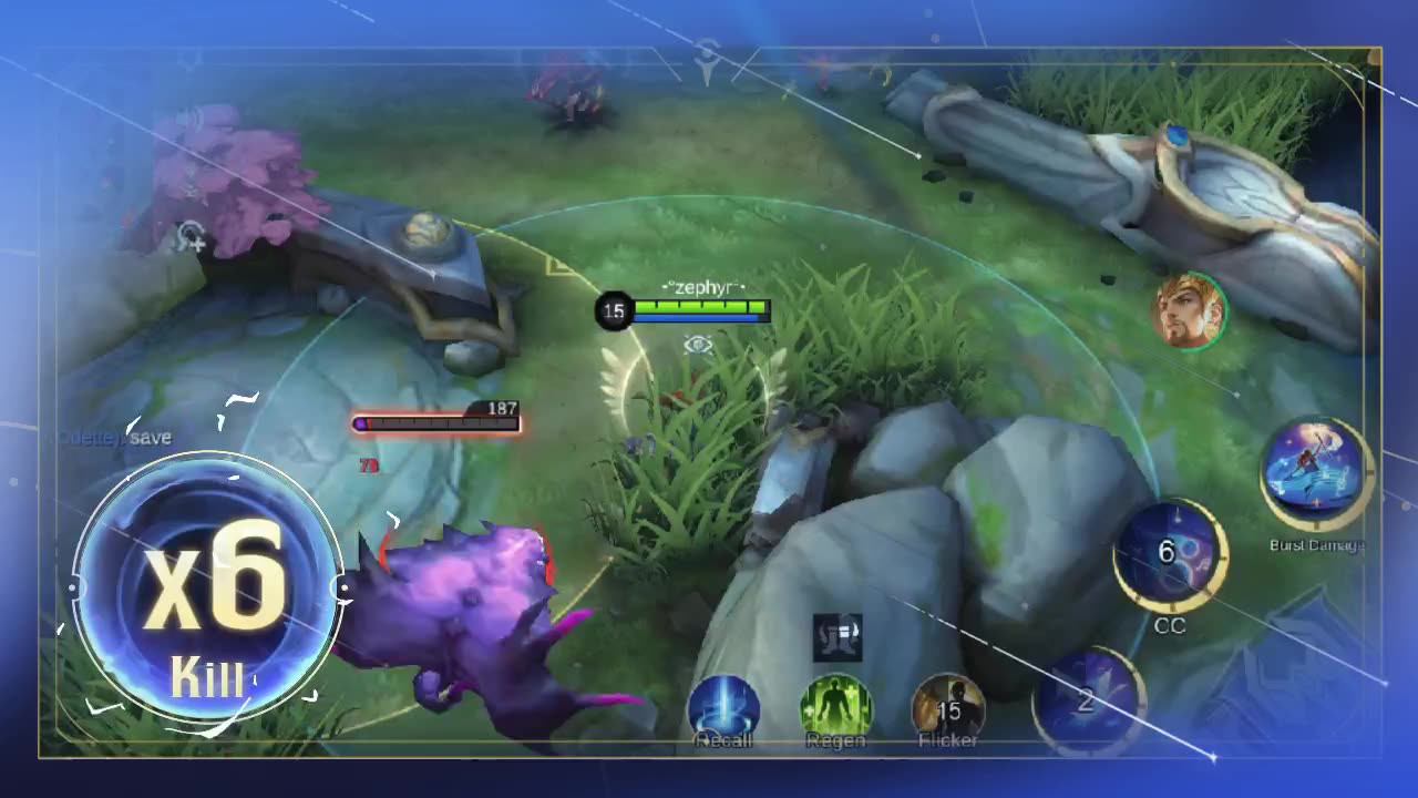 Moment of Odette on Mobile Legends Bang Bang