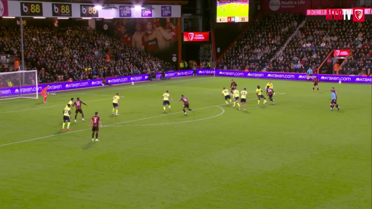 Evanilson scores first Premier League goal in first-half BLITZ | AFC Bournemouth 3-1 Southampton